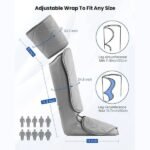 Renpho Leg Massager for Circulation and Relaxation, Calf Feet Thigh Massage with 6 Modes 4 Intensities - Image 5
