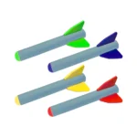 Mini Foam Javelin - Multicolor (45cm)