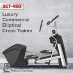 Sparnod Fitness Commercial Elliptical Cross Trainer, SET-480 - Image 3