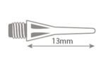 Harrows Micro Tip Black 2BA B/C D2MB Darts - Image 3