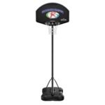 Spalding Youth Portable Rookie Gear 32" Eco-cmpst Telescoping Portable Basketball Hoop - Image 3