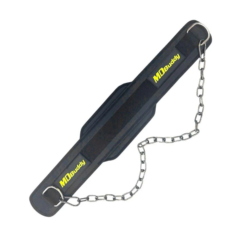 36030065-101_1_2000x.webp MDBUDDY Pro Dip Belt with Chain, MD5154, Black - Image 1