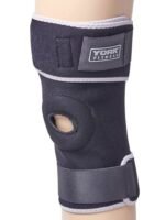 York, Fitness Knee Wraps, 60259, Black - Image 2