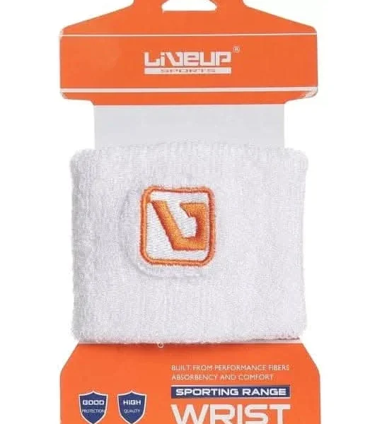 Liveup, Wrist Support 8 X 8 Cm, Ls5750, White