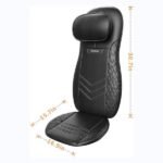 Renpho Massage Cushion, Back Massager for Chair, Shiatsu Chair Massager with Heat for Neck, Back, Shoulders, Height Adjustable, Use at Home & Office - Image 2