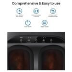 Renpho Foot Massager Machine with Heat, Shiatsu Massager Deep Kneading Therapy Black - Image 5
