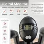 Sparnod Fitness, Upright Air Bike Exercise Cycle for Home Gym, SAB-05_R - Image 4