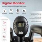 Sparnod Fitness, Upright Air Bike Exercise Cycle for Home Gym, SAB-04_R - Image 4