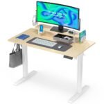Kingsmith ETSFI21 Smart Adjustable Electric Standing Desk with Drawer and Monitor Stand - Image 2