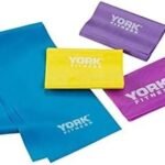 York, Fitness Pilates Resistance Band Set, 60237, Multi Color