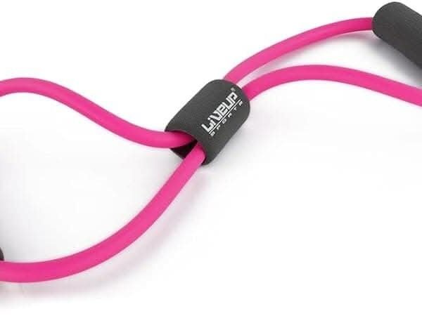 Liveup, Soft Expander Resistance Tube Large, Ls3202, Pink