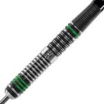 Harrows Unisex Adult Veridian Steel tip 90% Tungsten Darts - Black, 23 gm - Image 3
