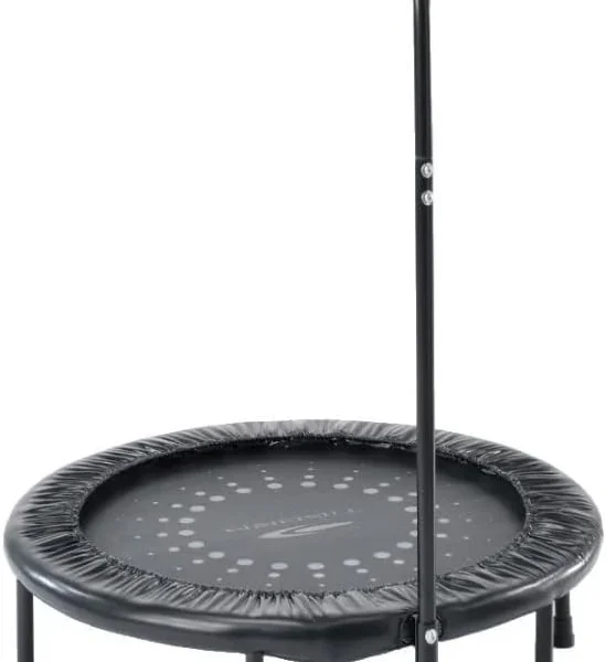 Tdoo 40" Foldable Fitness Trampoline – Black Indoor Exercise