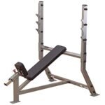 Body Solid Fixed Incline Bench, Grey/Black, SIB349G / SIB359G - Image 2