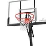 Spalding Gold 54" Acrylic Portable Backboard Basketball Hoop - Image 3