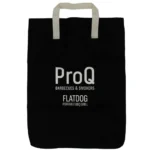 ProQ Flatdog Canvas Carry Bag, Black, S