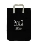 ProQ Flatdog Canvas Carry Bag, Black, S