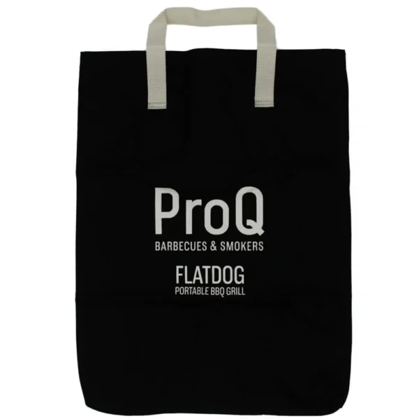 ProQ Flatdog Canvas Carry Bag, Black, S