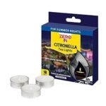 Zero In Citronella Tea Lights 18 Pack - Image 2