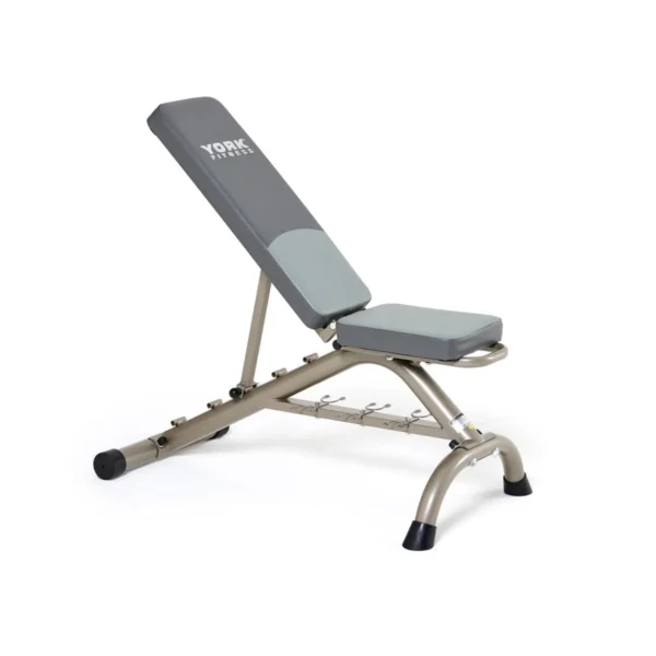 York, Fitness Bench, Grey