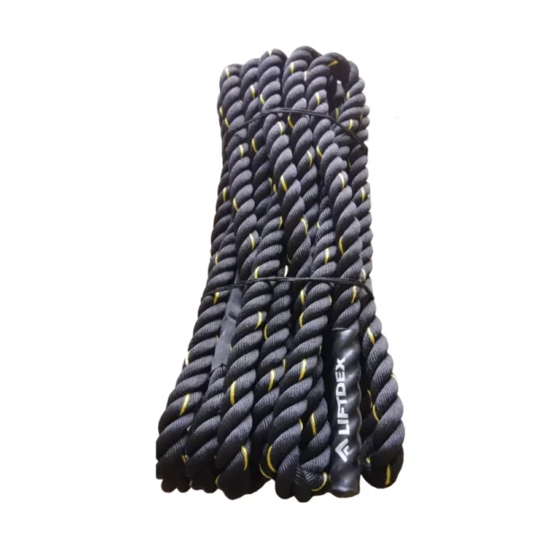 Liftdex Battle Rope 12M: Build Power & Explosiveness | Hiit | Functional Training