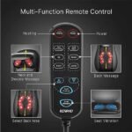 Renpho Massage Cushion, Back Massager for Chair, Shiatsu Chair Massager with Heat for Neck, Back, Shoulders, Height Adjustable, Use at Home & Office - Image 4