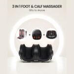 Renpho Shiatsu Foot and Calf Massager with Heat and Remote, Rolling Calf and Leg Massage with Handle - Image 6