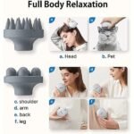 Renpho Waterproof Portable Electric Scalp Massager with 4 Replacement Massage Heads - Image 6