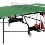 Donic Outdoor Roller 400 Table Tennis Table, Green