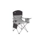 Coleman Camping Chair with Cooler, Black/Grey