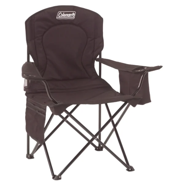 Coleman Camping Chair with Cooler, Black, C006