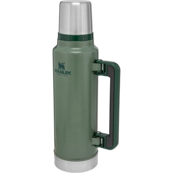 Stanley Classic Vacuum Flask Bottle, Hammertone Green, 1.4L