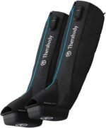 Therabody RecoveryAir Jetboots Massage Compression Boots, Black - Image 2