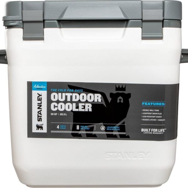 Stanley Adventure Outdoor Cooler, 28L / 30QT, Polar White