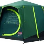 Coleman Camping Tent, Octagon, BlackOut, 6-8 Person