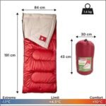 Coleman Sleeping Bag Palmetto, Red, C006 - Image 3