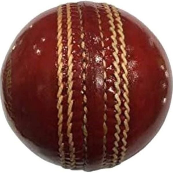 Karson, Leather Cricket Ball, Red
