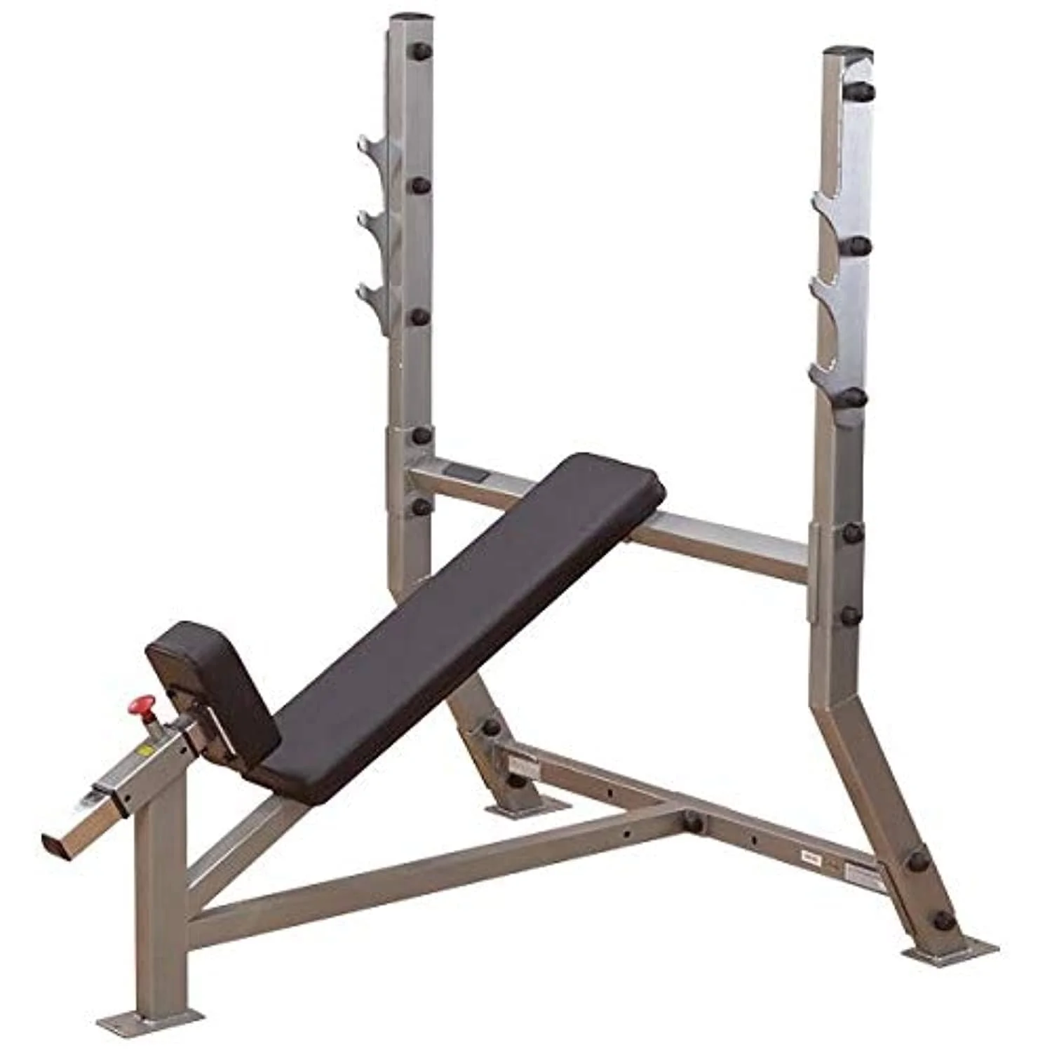 51Q19ztEUCL_7f6c4b7a-0a6b-40ed-bca5-146420389804_3000x.webp Body Solid Fixed Incline Bench, Grey/Black, SIB349G / SIB359G - Image 1