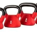 Ta Sport, Solid Coated Kettlebell 12 Kg, Red