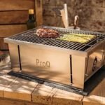 ProQ Flatdog Foldable Portable BBQ Grill, Stainless steel, S - Image 3