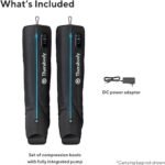 Therabody RecoveryAir Jetboots Massage Compression Boots, Black - Image 3