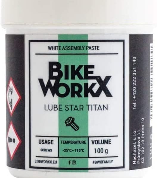 Bikeworkx Lube Star Titan Assembly Paste - 100g
