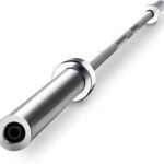 Ta Sport, 47 Inch Straight Olympic Chrome Bar 50 Mm, Zt0247S, Silver
