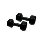 TA Vinyl Dipping Dumbbell Pairs, BLack