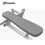 Impulse Fitness, Flat Bench, It7014, Silver & Black - Image 2