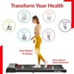 Sparnod Fitness, Walking Pad Treadmill for Home/Office, STH-3004 - Image 2