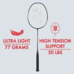 Yonex Astrox Lite 21i Badminton Racket, Strung - Image 3
