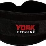 York, Fitness Nylon Workout Belt, 60210, Black