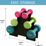 Ta Sports, Proiron Neoprene Dumbbells Weights Exercise & Fitness Dumbbells - Image 8