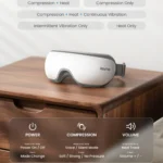 Renpho Eye Massager with Heat & Bluetooth Music, Rechargeable Eye Care Machine with 5 Modes With Remote, White - Image 14